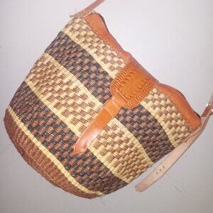 Small/medium  sisal Kiondo Kikuyu bag